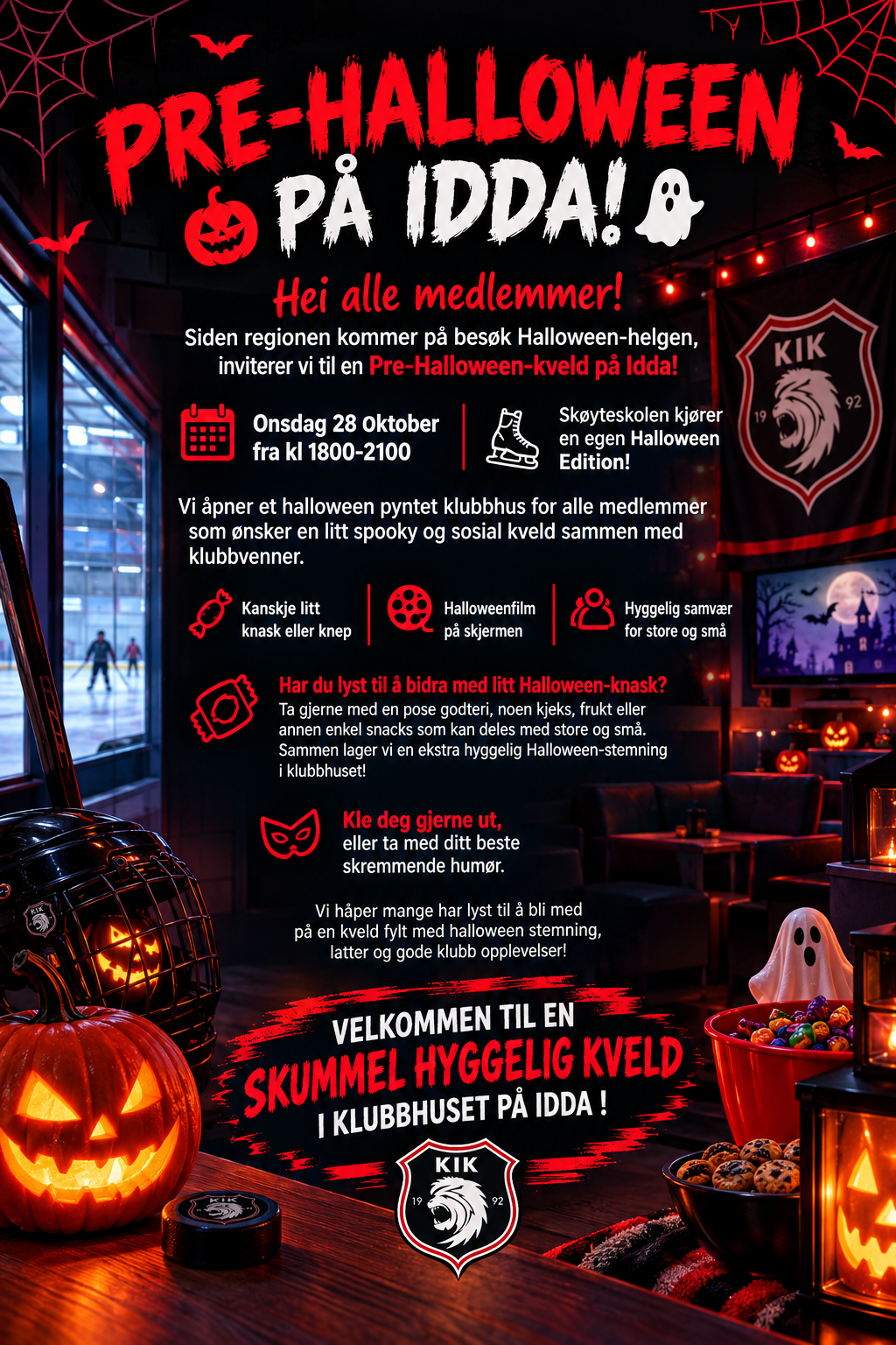 Image for PRE-HALLOWEEN PÅ IDDA