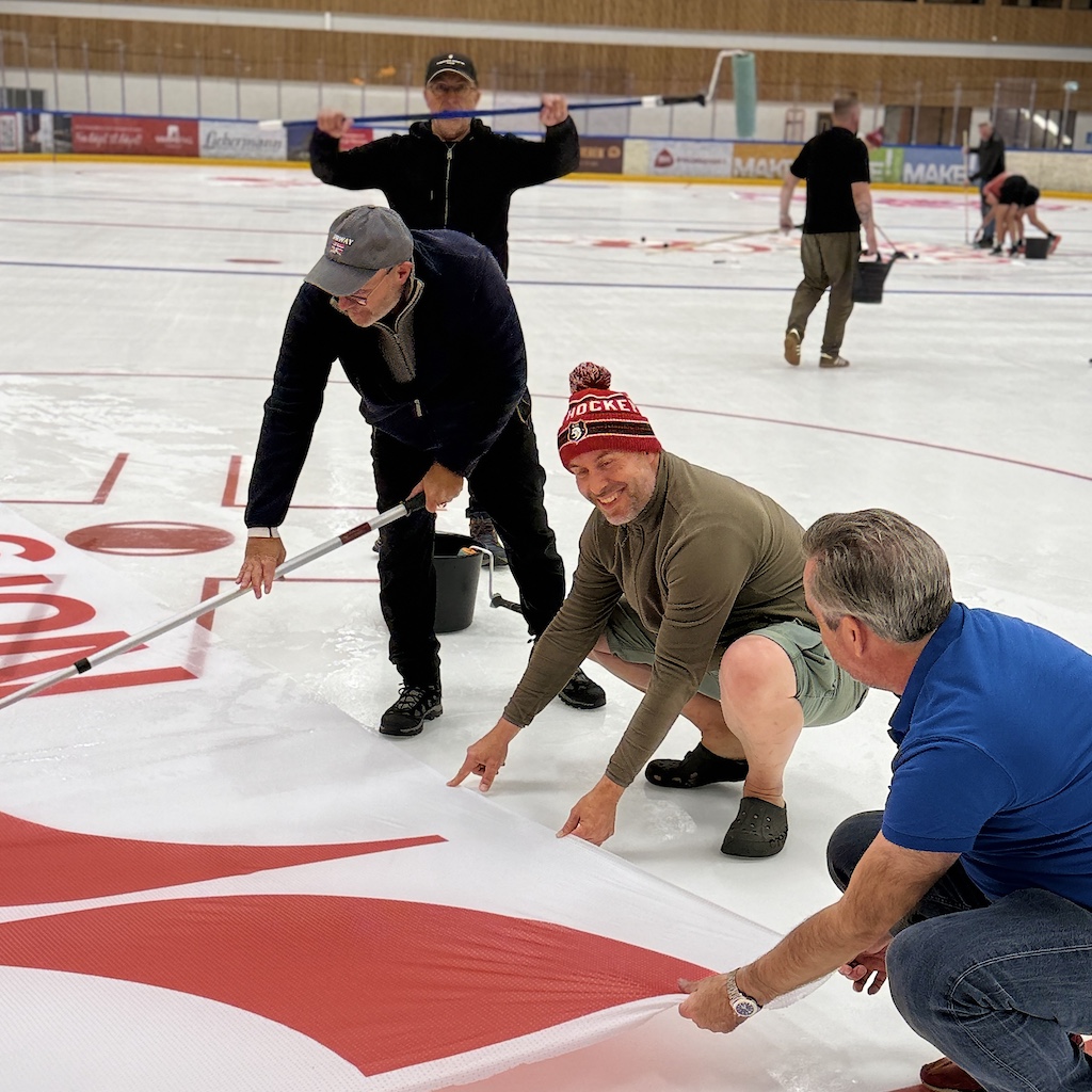 Image for Isen klargjøres – sesongstarten nærmer seg!