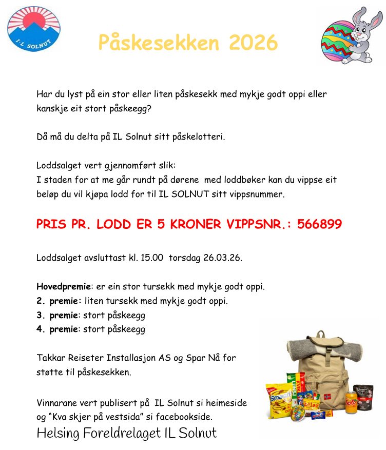 Image for Påskesekken