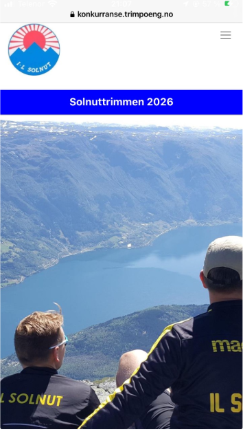 Solnuttrimmen 2026 Trimpoeng