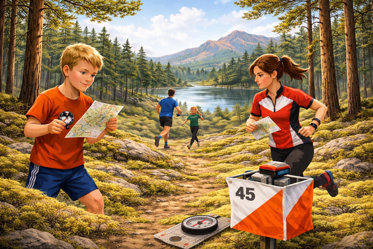 Image for Orienteringskurs og enkle treningsløp 