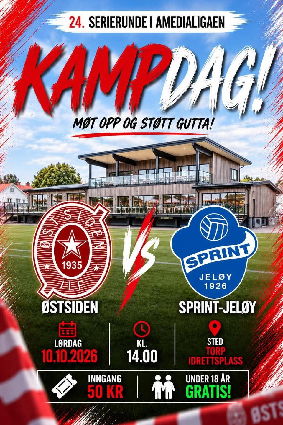Image for A-lags kamp flyttet