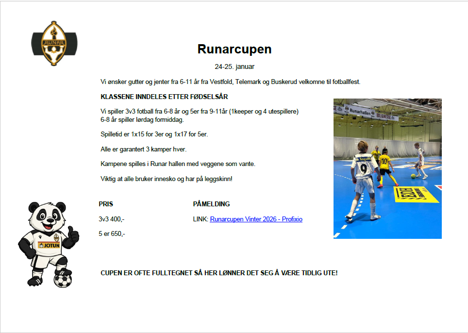 Runarcupen 2026