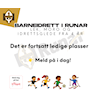 Barneidrett i Runar - Ledige plasser
