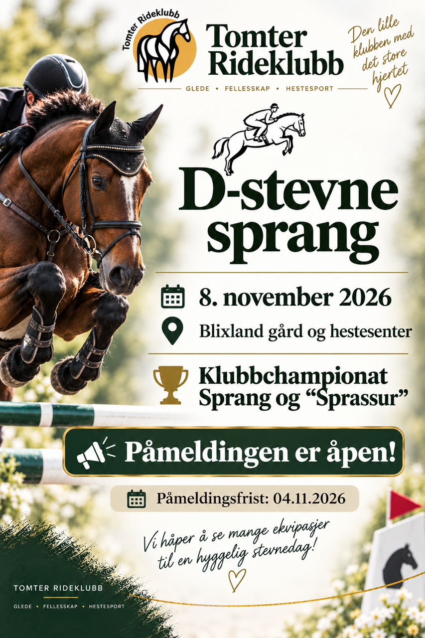 D-stevne sprang 8. november