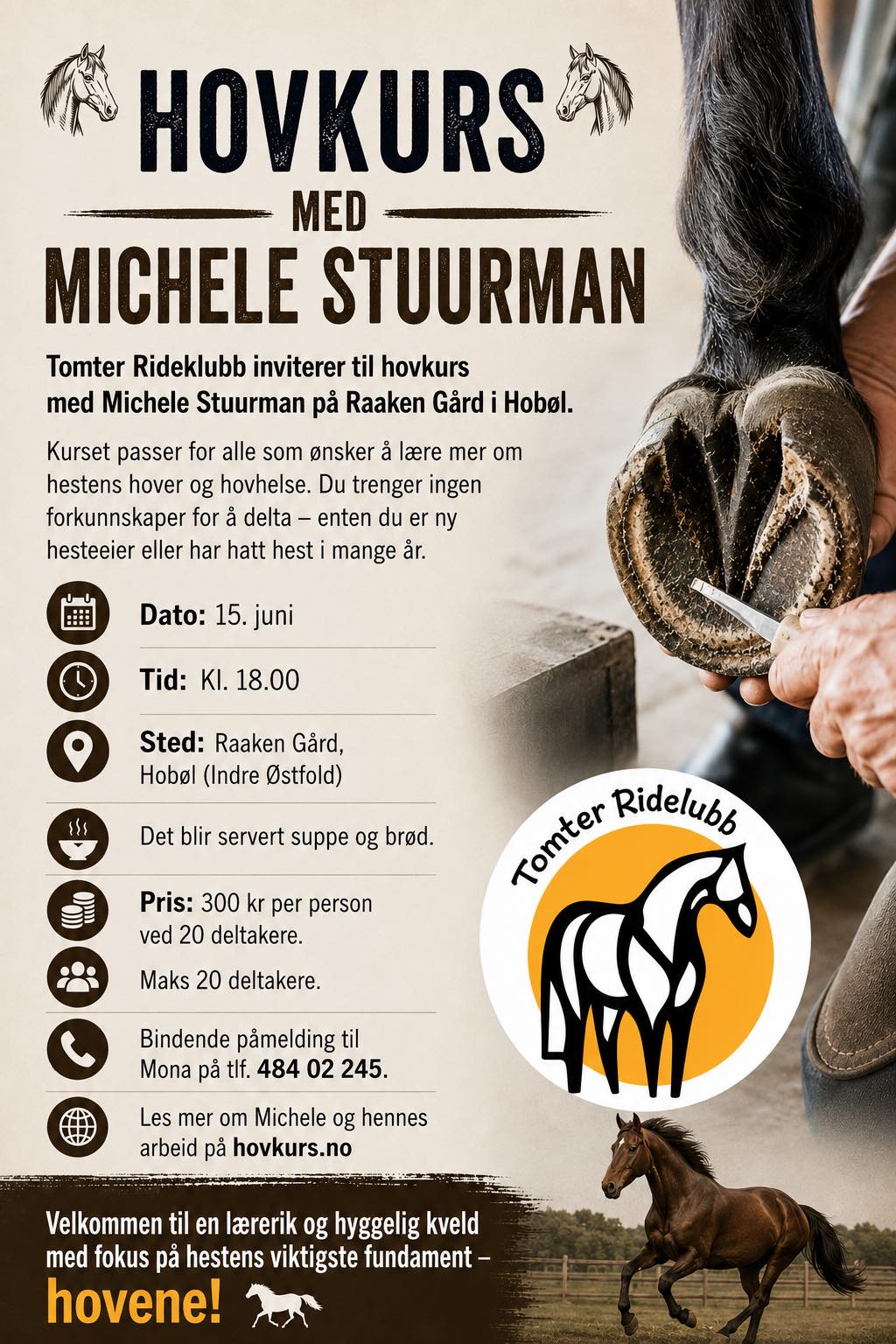 Image for Hovkurs med Michele Stuurman
