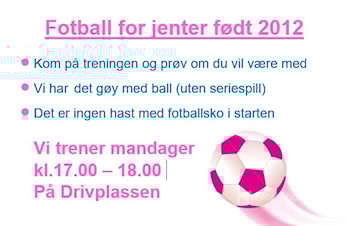 Fotball for jenter født 2012, jentelag