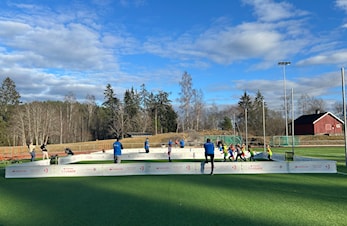 Historisk dag for barnefotballen