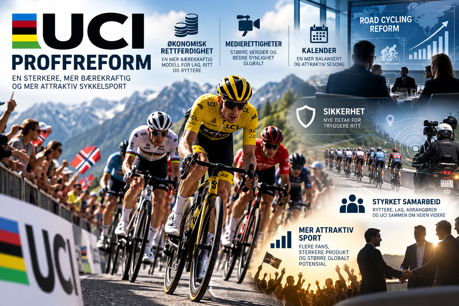 Image for UCI varsler store endringer