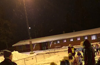 For en magisk kveld på skirennet i går!