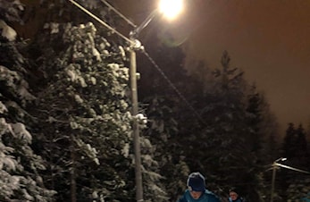 Drivplassen, Telenorkarusellen. Nok en fantastisk skikveld i lysløypa!