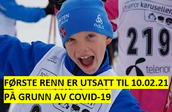 Første renn er utsatt og rennene får nye datoer