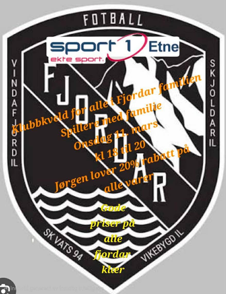 Klubbkveld Sport 1 Etne