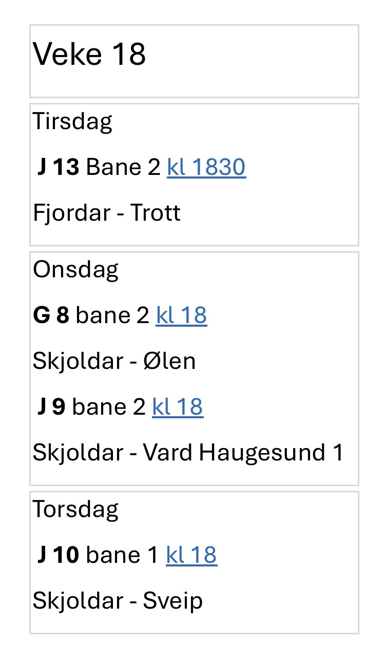 Ukas kamper på Vikaneset