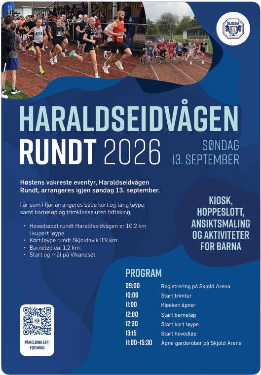 Image for Haraldseidvågen Rundt 13.09.2026 - Husk å melde deg på