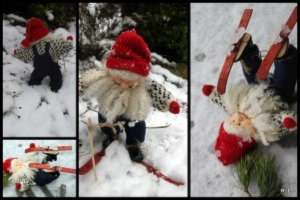 Nissen på skitur