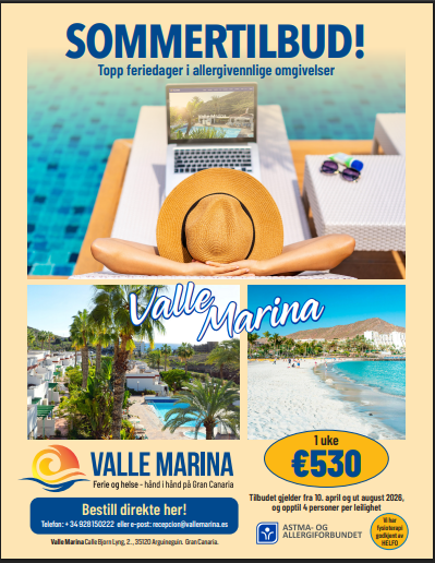 Image for Sommertilbud på Gran Canaria for HYBI-medlemmer