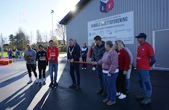 Åpning av aktivitetsparken!