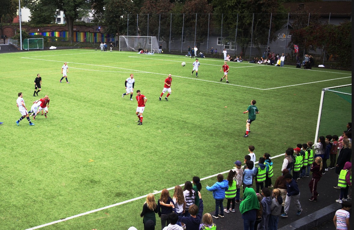 Image for Norge vant landskampen på Dælenenga