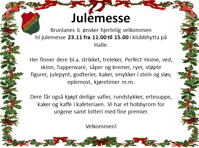 Julemesse 23.11.19