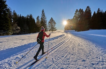 Skiløypene er kjørt opp