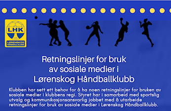 Retningslinjer for bruk av sosiale medier i Lørenskog Håndballklubb