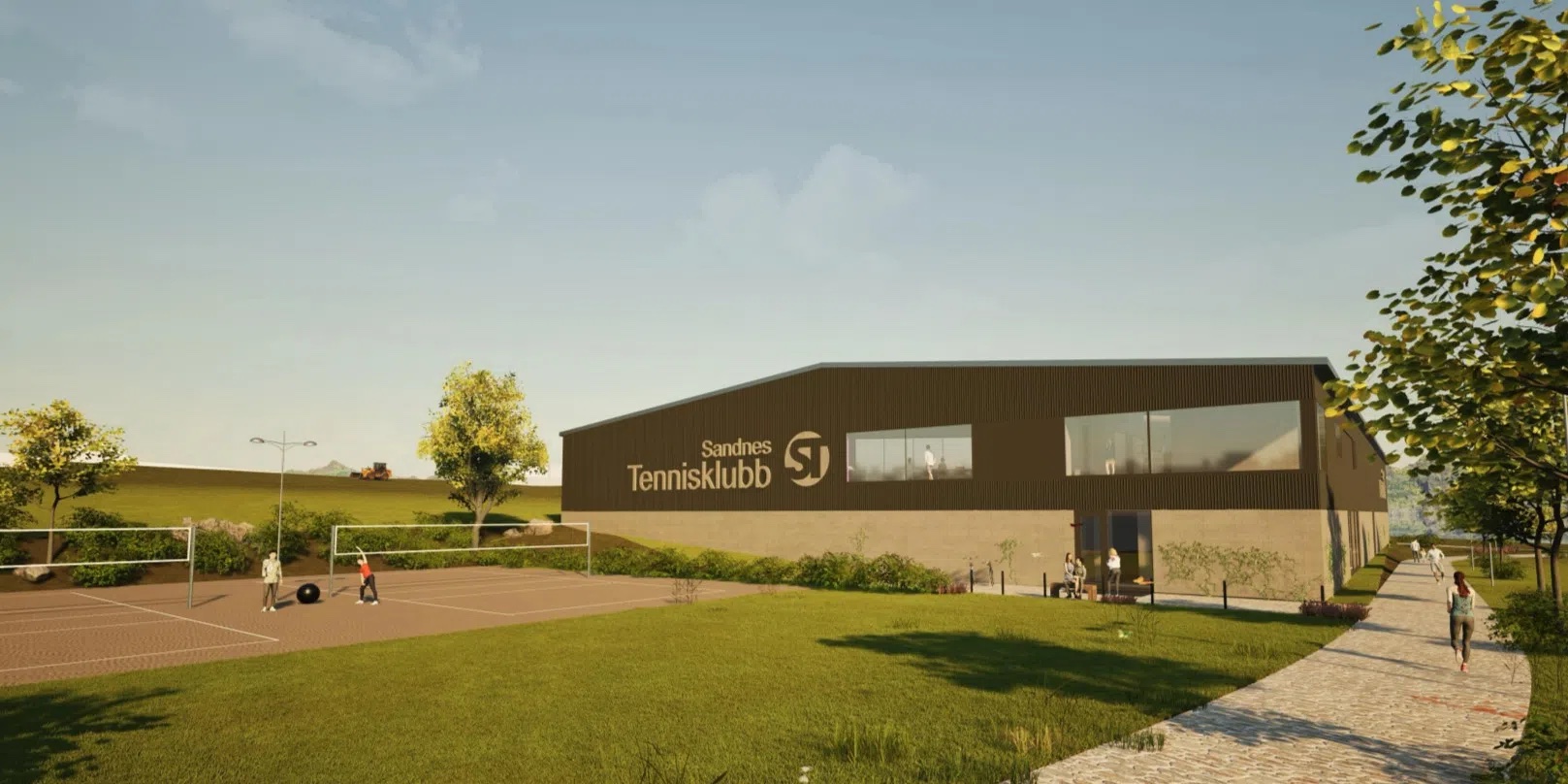Tennishall til 40 millioner: – Setter i gang til høsten