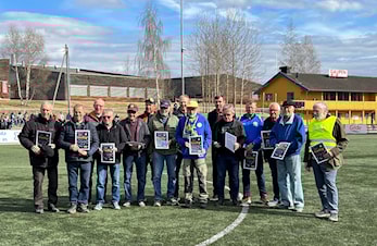 Markering av Frivillighetens år 2022 i Ringsaker IF.