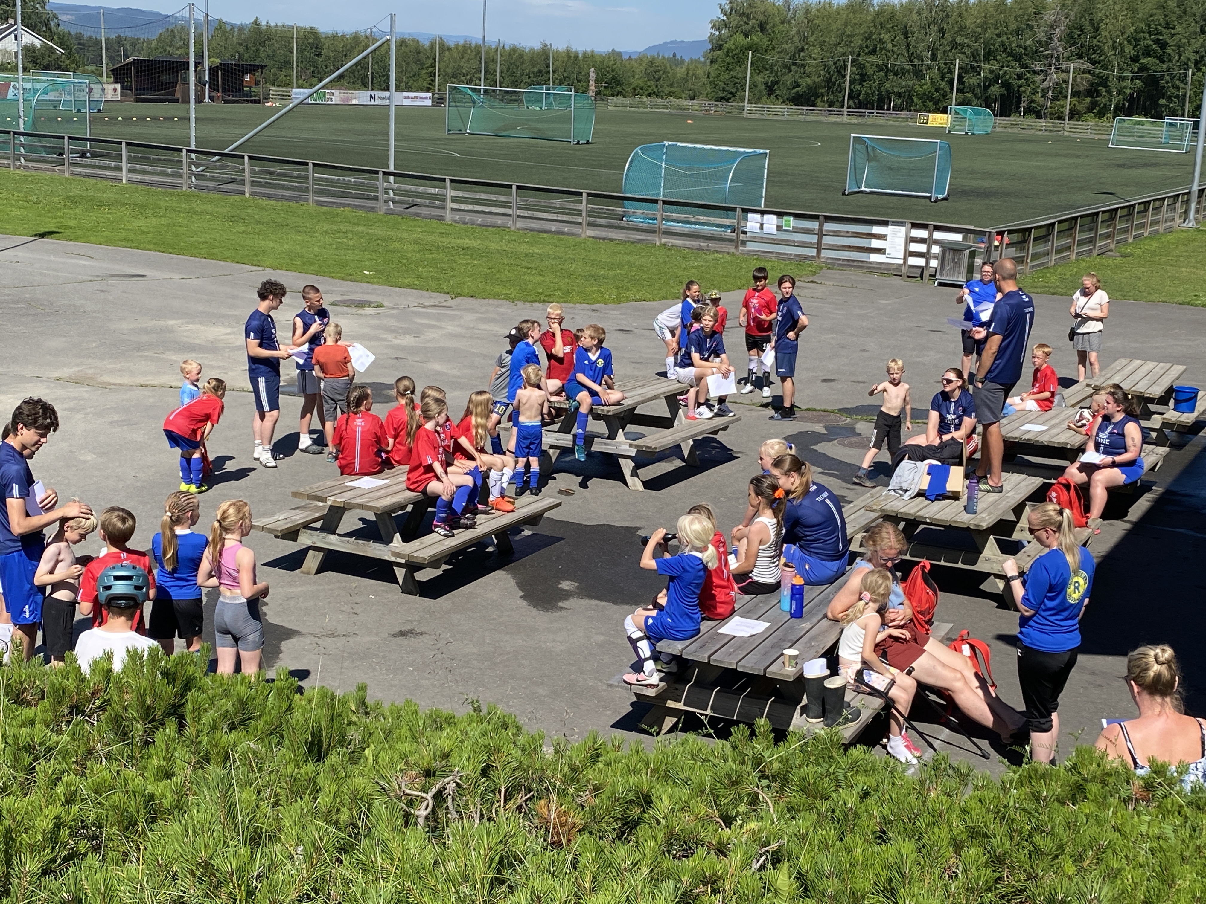 Vellykket TINE fotballskole i år også, 24-26.juni