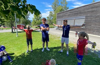 Vellykket TINE fotballskole 24.-26.juni 24