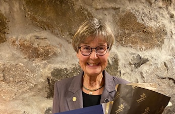 Gratulerer Eva Krogvig med Paul Harris Fellow pris!