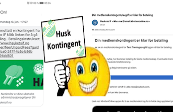 Medlemskontingent for 2020 sendes ut i uke 22/23