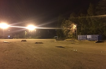 Rydding av sykkelbanen
