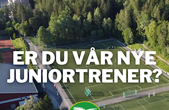 Er du vår nye juniortrener?