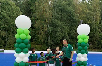 Multisportbanen er offisielt åpen