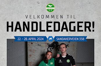 Handledager hos Torshov Sport 22. - 28. april