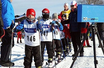 Lysløyperenn i Gaupen 3.februar.