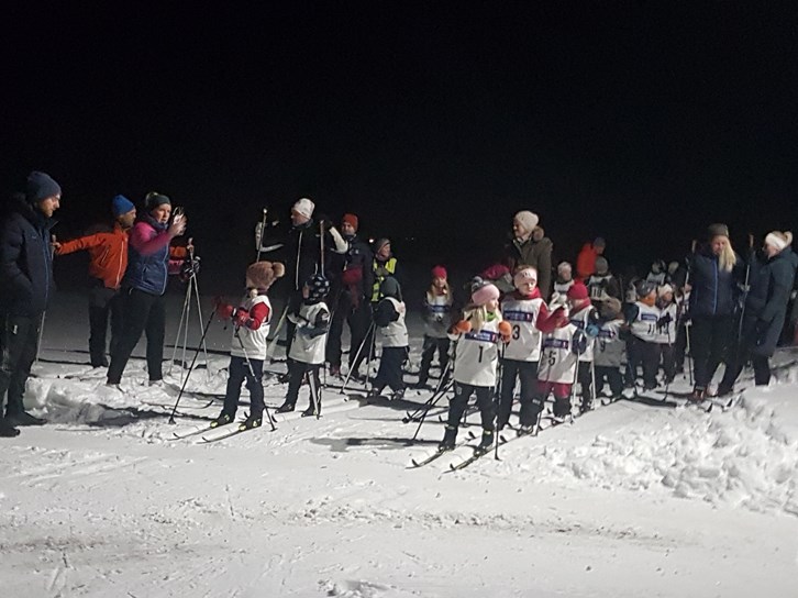 Resultatliste fra onsdagens lysløyperenn.