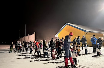 Resultatliste fra onsdagens lysløyperenn.