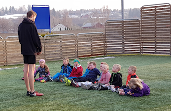 Lydhøre på første trening