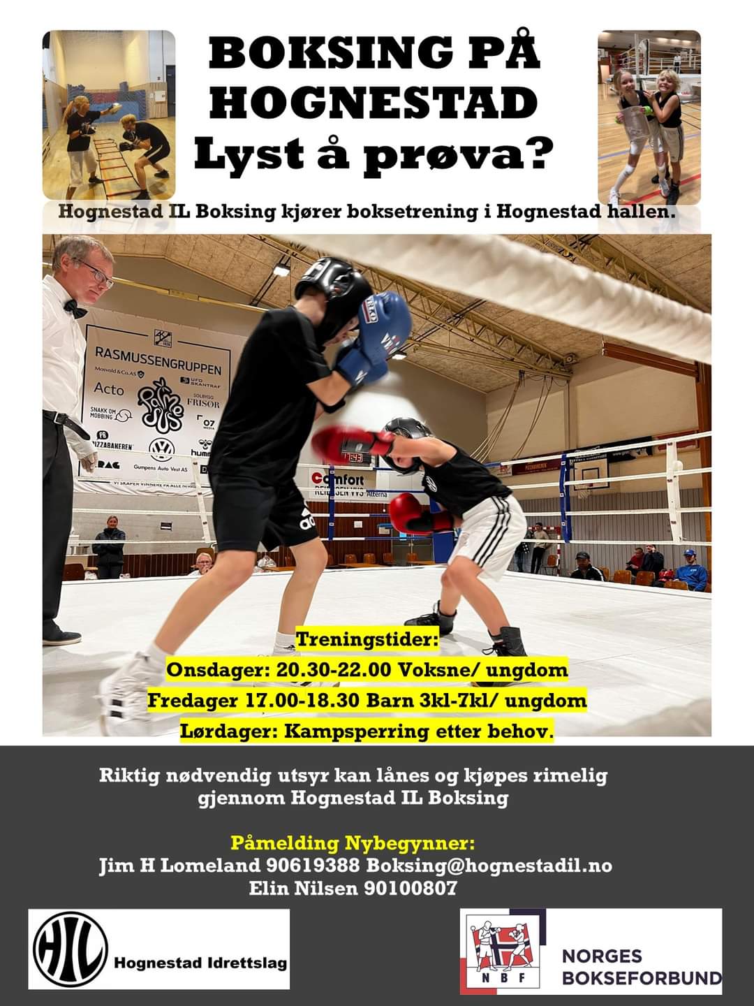 Har du lyst til å prøva boksing?