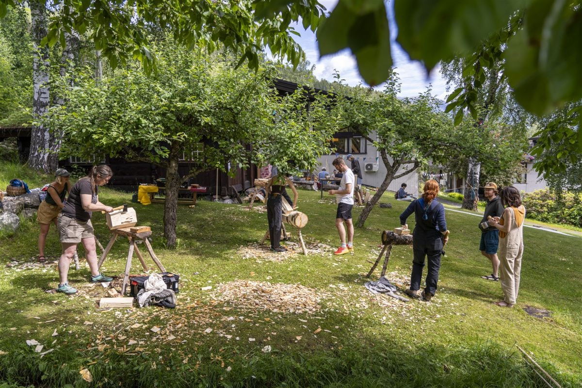 Huggskål på Sløydfest