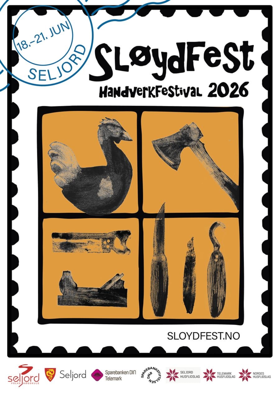 Festivalplakaten for Sløydfest 2026