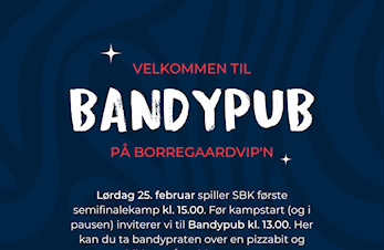 Bandypub før første semifinalen!