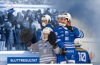 Første stikk til Mjøndalen!
