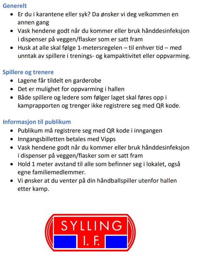 Velkommen til Syllinghallen
