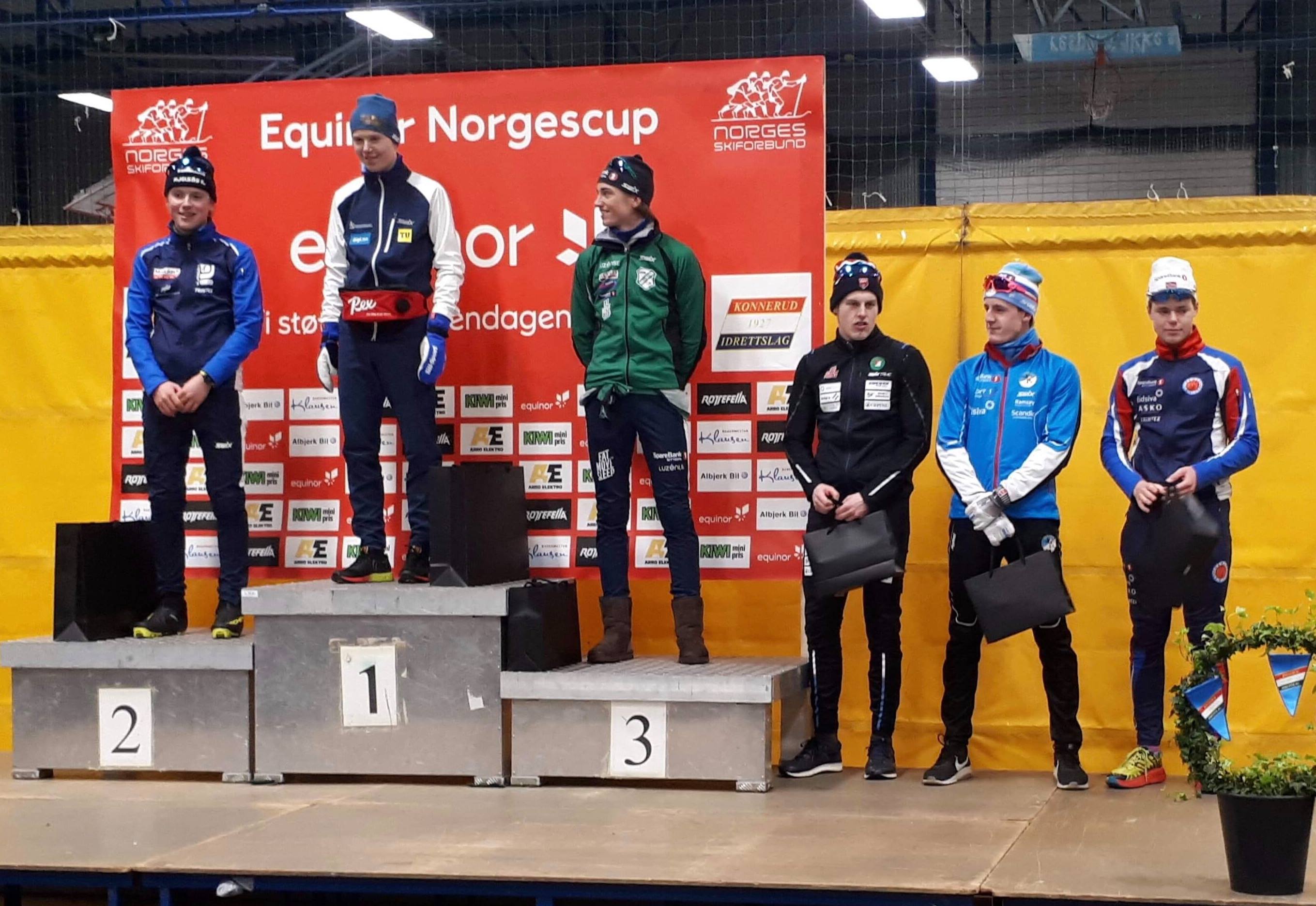 Reidar med 6. plass på klassisk distanse på NC junior på Konnerud
