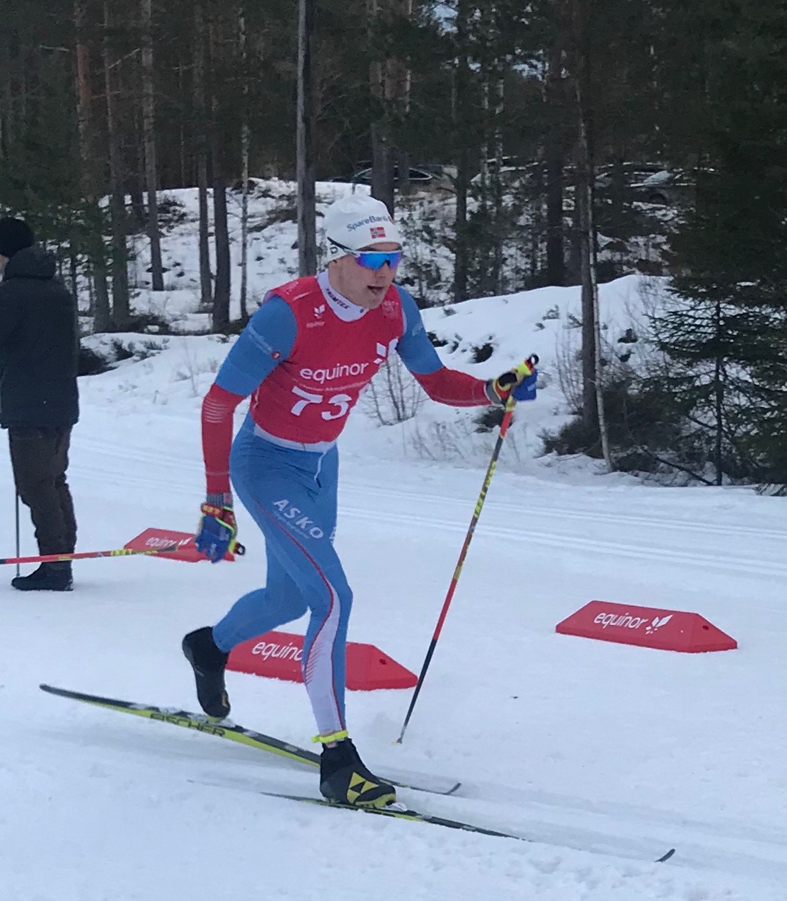 Sterk 52. plass for Kristoffer på dagens 10 km fristil i NM senior
