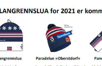 Langrennslua 2021 er kommet - ønsker du å bestille gjennom klubben? Frist 20.november