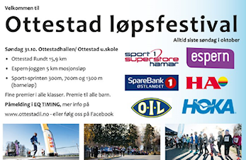 Høsteventyret Ottestad løpsfestival 31.oktober - ett løp for hele familien!